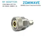 3.5mm Male to APC 7mm Stainless Steel Adapter, 18GHz
