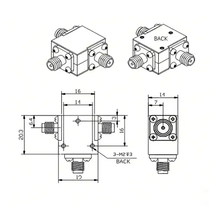 CAD drawing of RC-AMAJJJ-0600-1800-01