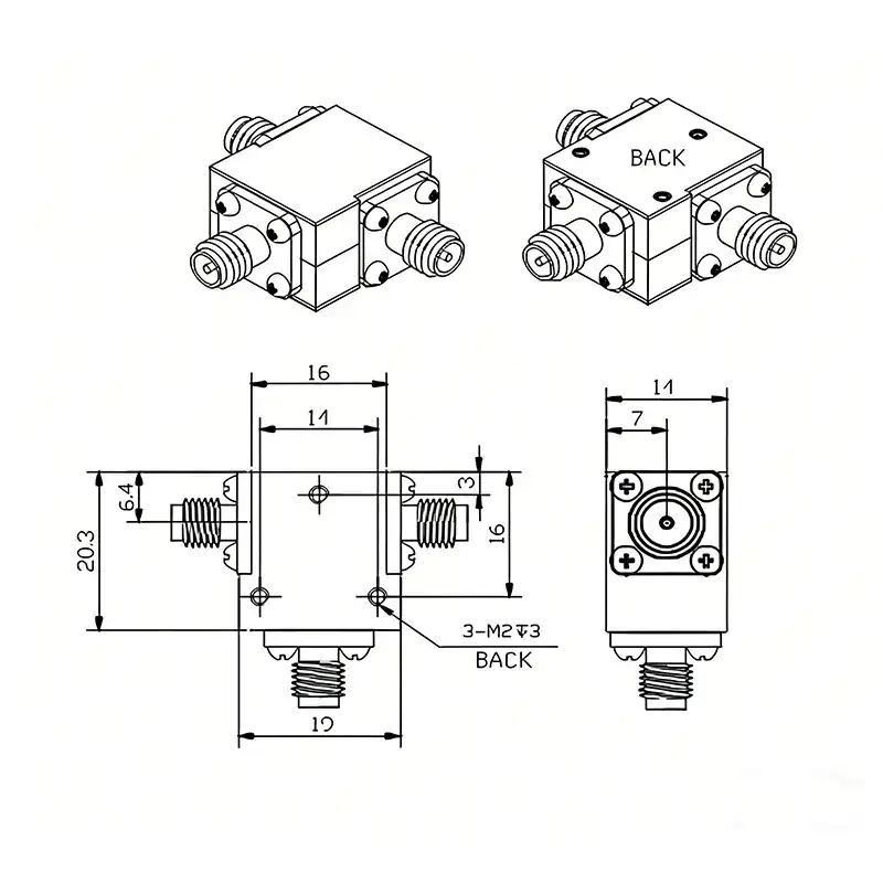 CAD drawing of RC-AMAJJJ-0600-1800-01
