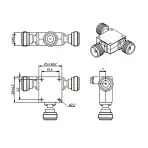 CAD drawing of RC-ANCJJJ-0300-0400-01