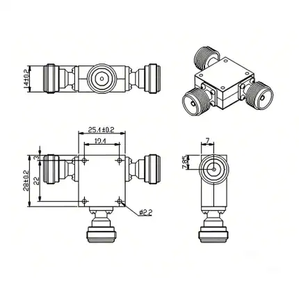 CAD drawing of RC-ANCJJJ-0300-0400-01