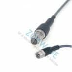 1.85mm Female to 2.4mm Male.Flexible ZCXN 3506 Cable.50GHz
