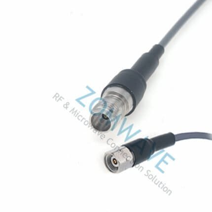 1.85mm Female to 2.4mm Male.Flexible ZCXN 3506 Cable.50GHz