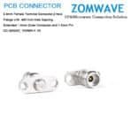 2.4mm Female Terminal, 2 hole Flange with .480 inch Hole Sapcing, 1.5mm Pin, 50g