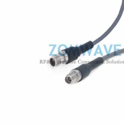 2.4mm Female to 2.92mm Female Flexible ZCXN 3507 Cable,40GHZ