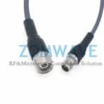2.4mm Male to 2.4mm Female Flexible ZCXN 3506 Cable,50GHz