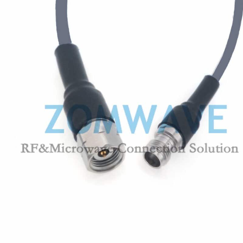2.4mm Male to 2.4mm Female Flexible ZCXN 3506 Cable,50GHz