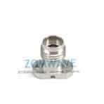 2.92mm Female Solderless Compression Mount(Microstrip), 2 hole Flange with .282