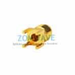 2.92mm Female Straight Thru Hole PCB Connector, .200 inch x .059 inch Hole, 40GH