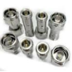 75 Ohm N Male to 50 Ohm SMA Male Stainless Steel Adapter, 6GHz