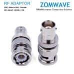 BNC Male to BNC Female Adapter, 4GHz