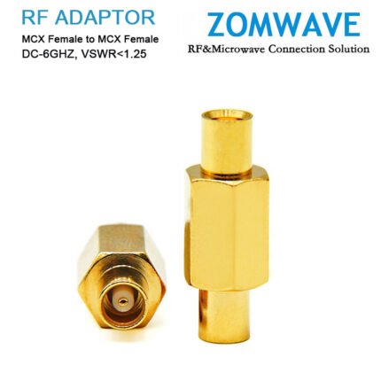 MCX Female to MCX Female Adapter,6GHZ