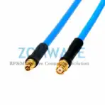 Mini SMP(GPPO) Female to SMP(GPO) Female, Formable .086”_RG405 Cable, 12GHz-2