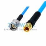 Mini SMP(GPPO) Male to SMA Male.Flexible .086_SS405 Cable,18GHz