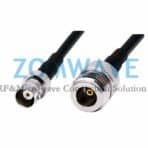 N Type Female to BNC Female.RG223 Cable, 4GHz