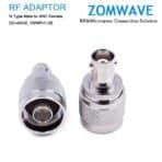 N Type Male to BNC Female Adapter, 4GHz