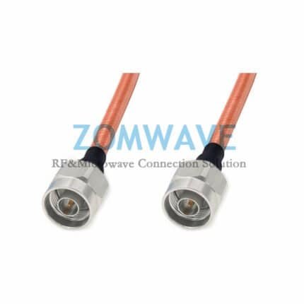N Type Male to N Type Male, RG142 Double Shielded Cable, 6GHz