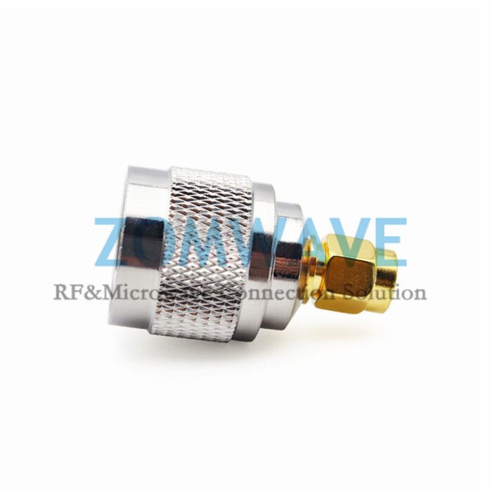 N Type Male to RP-SMA Male Adapter,6GHZ