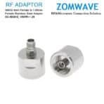 NMD2.4mm Female to 1.85mm Female Stainless Steel Adapter, 50GHz