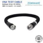 NMD2.4mm Female to 2.4mm Female VNA Test Cable With Multilayer Armor,DC-50GHz