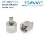 NMD3.5mm Female to 3.5mm Male Stainless Steel Adapter, 33GHz