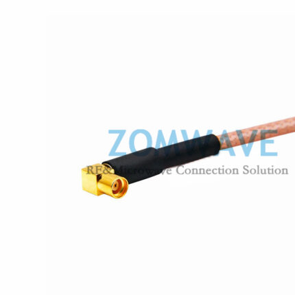 N Type Female Bulkhead Waterproof to MMCX Female Right Angle, RG316 Cable, 6GHZ