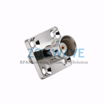 SMA Female to BNC Female 4 holeFlange Waterproof Adapter, 4GHz