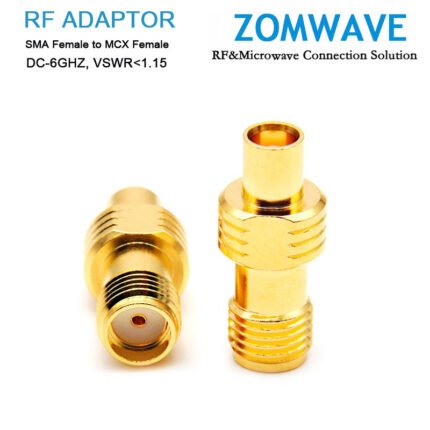 SMA Female to MCX Female Adapter, 6GHz