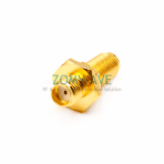 SMA Female to SMA Female Bulkhead Waterproof Adapter, 22.1mm Length,6GHZ