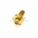 SMA Female to SMA Female Bulkhead Waterproof Adapter, 30mm Length,6GHZ