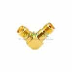 SMA Female to SMA Female Right Angle Adapter, 18GHz