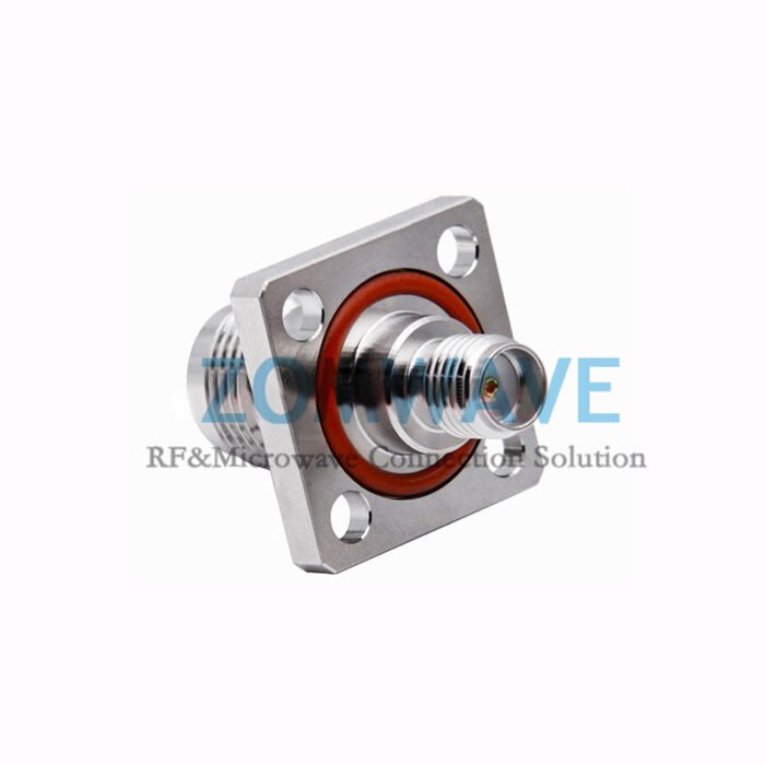 SMA Female to TNC Female 4 holeFlange Waterproof Adapter, 6GHz