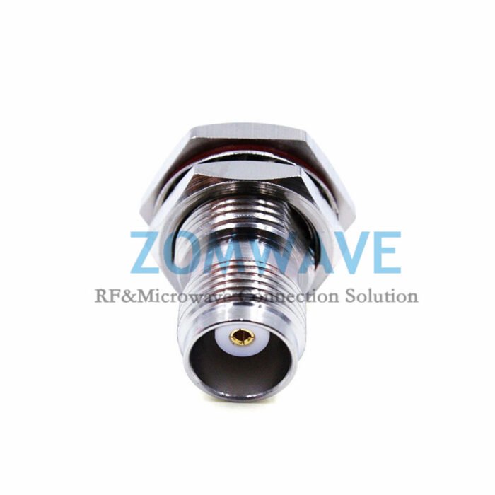 SMA Female to TNC Female Bulk head Waterproof Adapter, 6GHz