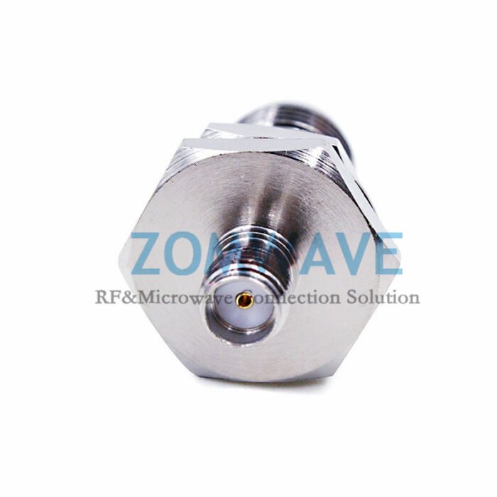 SMA Female to TNC Female Bulk head Waterproof Adapter, 6GHz