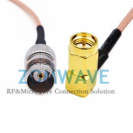 SMA Male Right Angle to TNC Female RG316 Cable. 6GHz