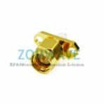 SMA Male Terminal Connector,2 hole Flange,Extended 4mm Insulator and 3mm Pin,6GH