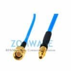 SMA Male to MMCX Male, Formable .086''_RG405 Cable, 6GHz