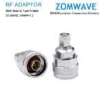 SMA Male to N Type Male Adapter, 6GHz