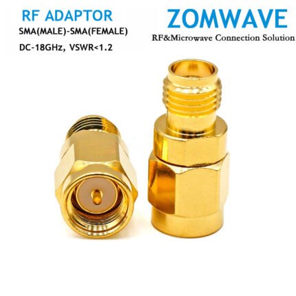 SMA Male to SMA Female Adapter, 18GHz