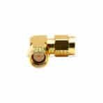 SMA Male to SMA Male Right Angle Adapter, 18GHz