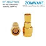 SMA Male to SMC Female Adapter,6GHZ