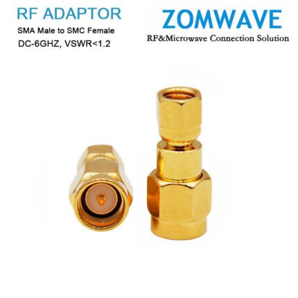 SMA Male to SMC Female Adapter,6GHZ