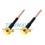 SMB Jack Right Angle to SMB Jack Right Angle, RG316 Cable, 4GHz