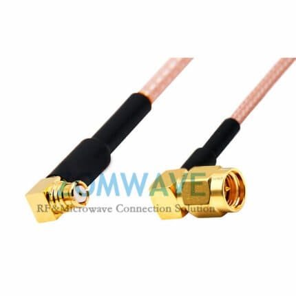 SMP(GPO) Female Right Angle toSMA Male Right Angle, RG316 Cable,6GHZ