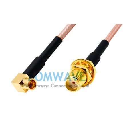 SMP(GPO) Male Right Angle to SMA Female Bulkhead, RG316 Cable.6GHZ
