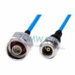 N Type Male to N Type Female, Flexible .141”/SS402 Cable, 18GHz