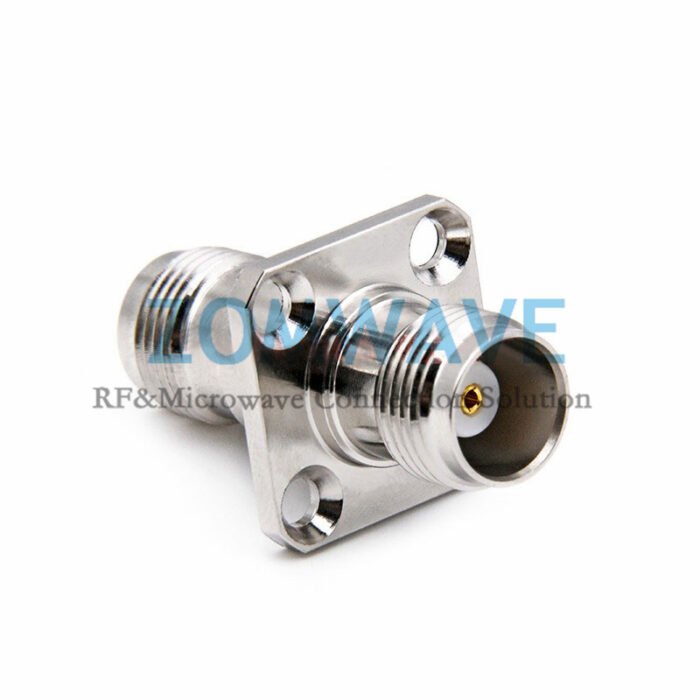 TNC Female to TNC Female Adapter, 4hole Flange, 6GHz