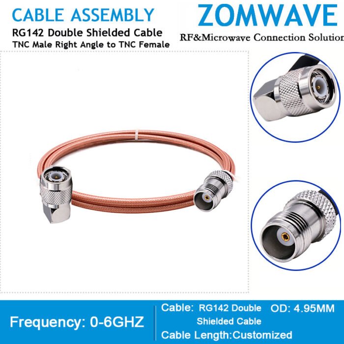 ZOMWAVE TNC Cable Assembly Solutions for B2B Trade