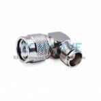 TNC Male to TNC Female Right Angle Adapter, 6GHz