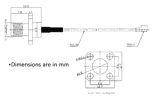 ZOMWAVE Long RF and Coaxial Cable Assemblies for Industry